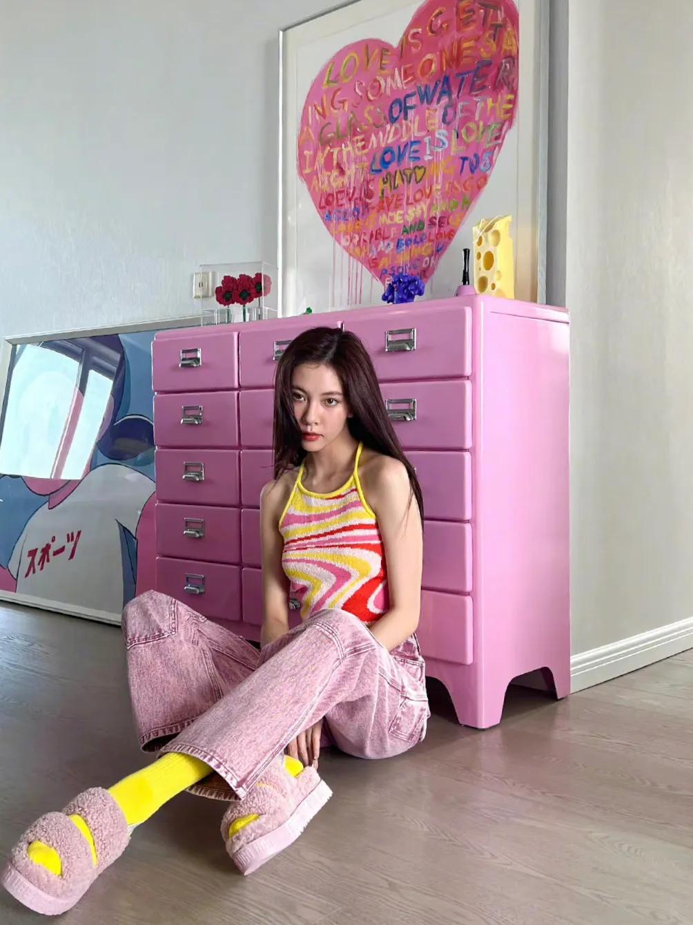 宋妍霏近期穿搭