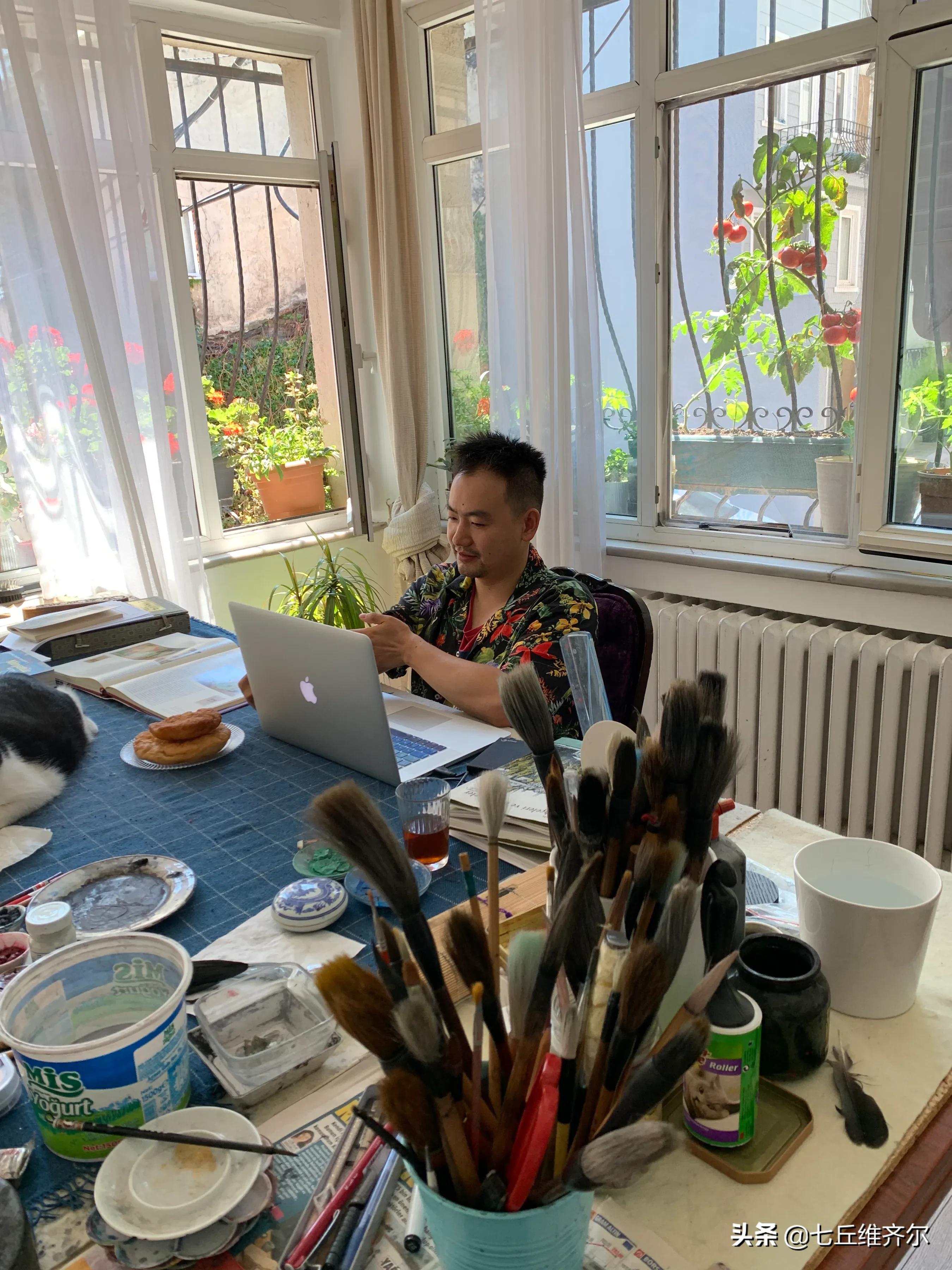 大羿应央广国际驻土耳其记者土姐之约做我国各民族过古尔邦节目