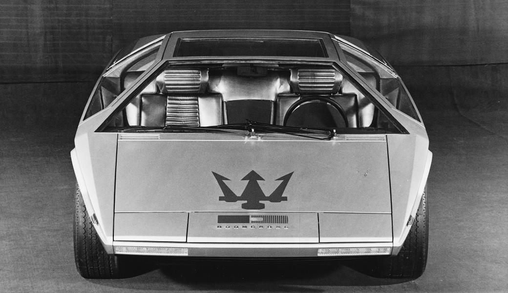 锋芒毕露 前卫杰作玛莎拉蒂Boomerang概念车亮相50周年