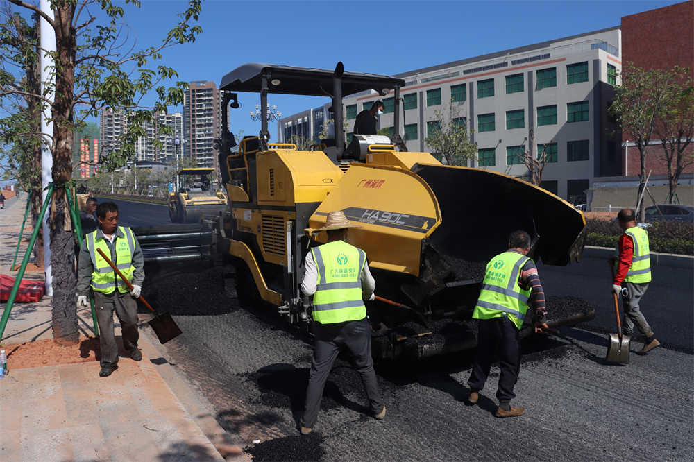 广东益宙交通实业有限公司50多个路面工程项目顺利完成施工节点