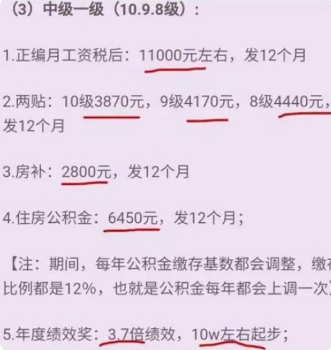 深圳普通高中教师工资单，和以往看到的有明显差别，叫人很羡慕