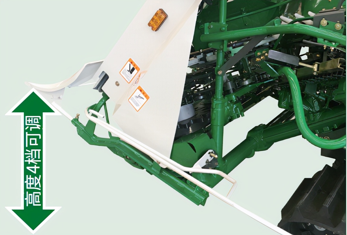 常發(fā)CF608履帶半喂入聯(lián)合收割機(jī)性能與參數(shù)