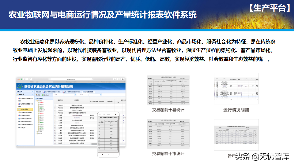 65页PPT智慧数字乡村农业大数据解决方案（附PPT全文下载）