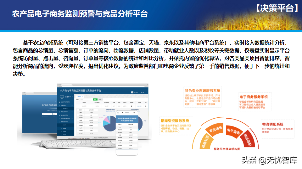 65页PPT智慧数字乡村农业大数据解决方案（附PPT全文下载）