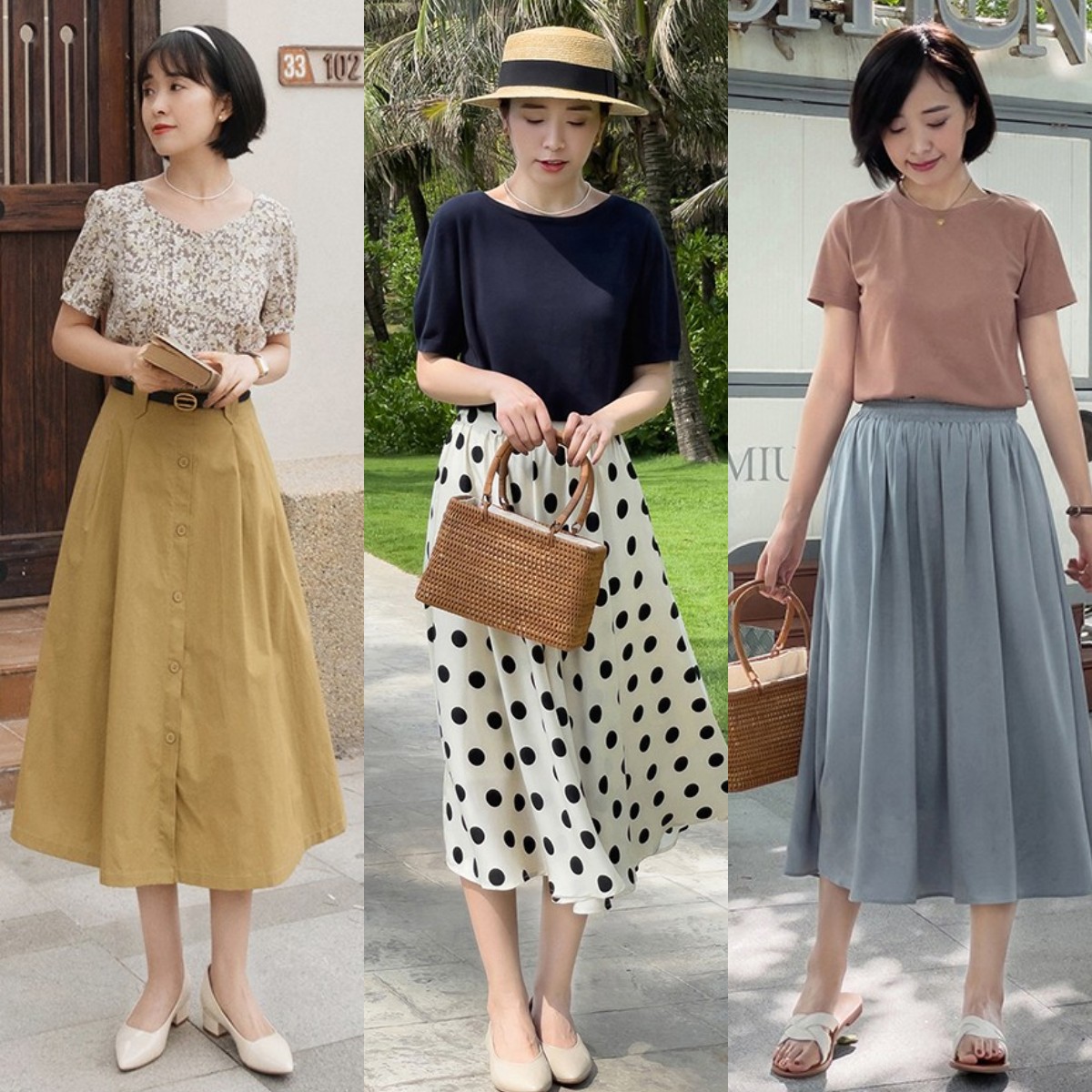 40岁的女人，夏天穿什么“T恤”更有范？这4个挑选思路，值得学习