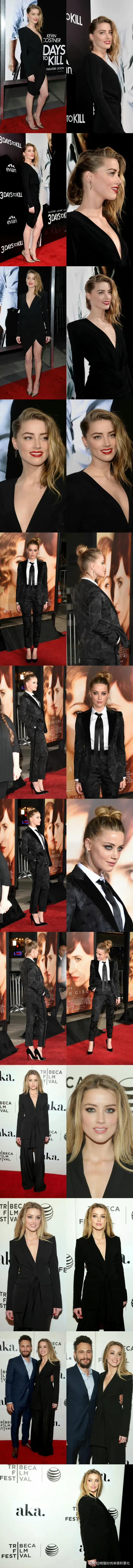 Amber Heard｜最全的红毯绝美造型合集上线