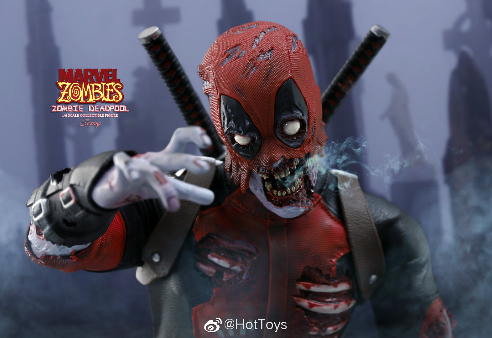 Hot Toys丧尸死侍出货了，重口慎入