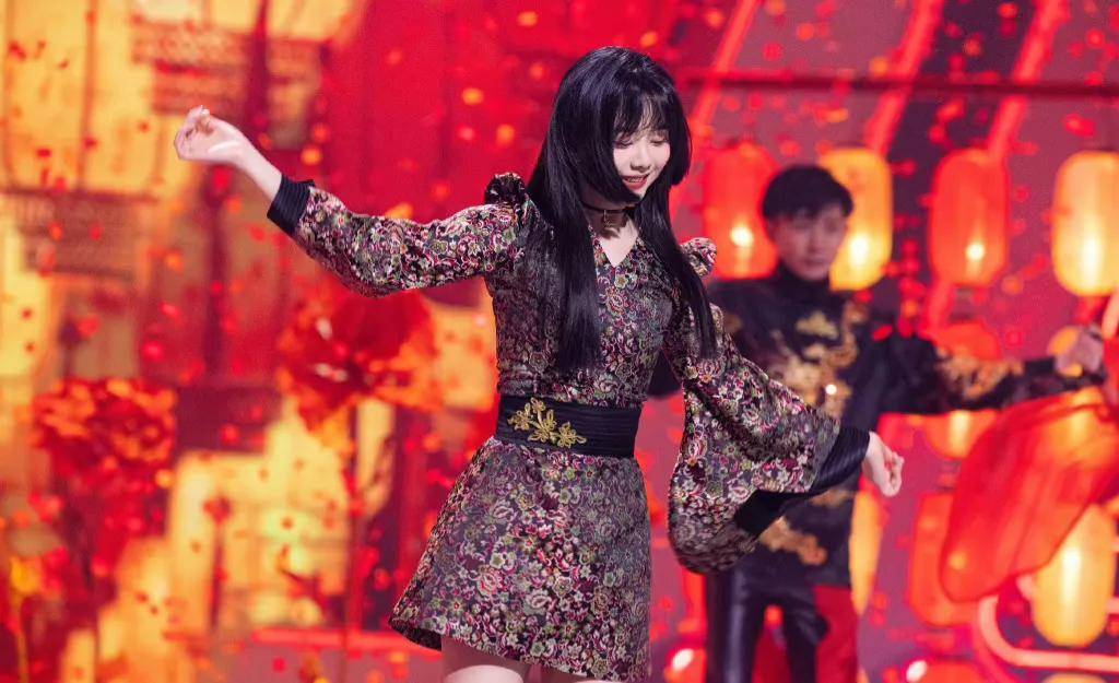 小精灵美照~谭松韵