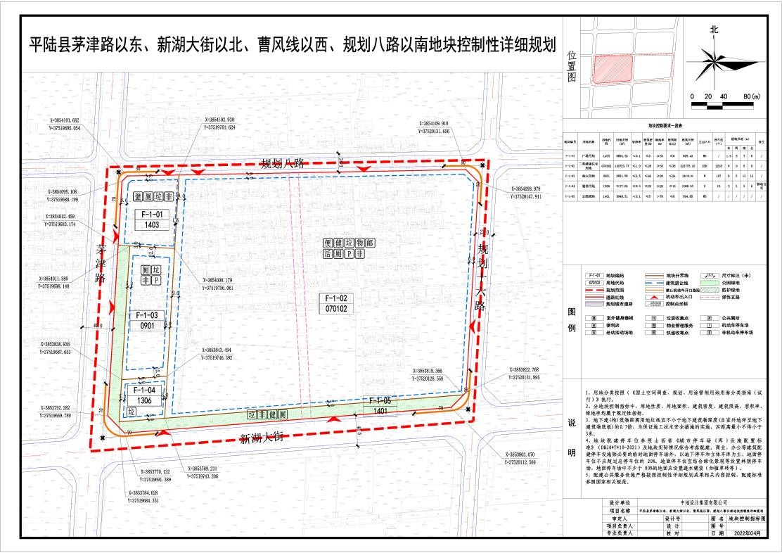 平陆县规划四宗地规划方案批后公告