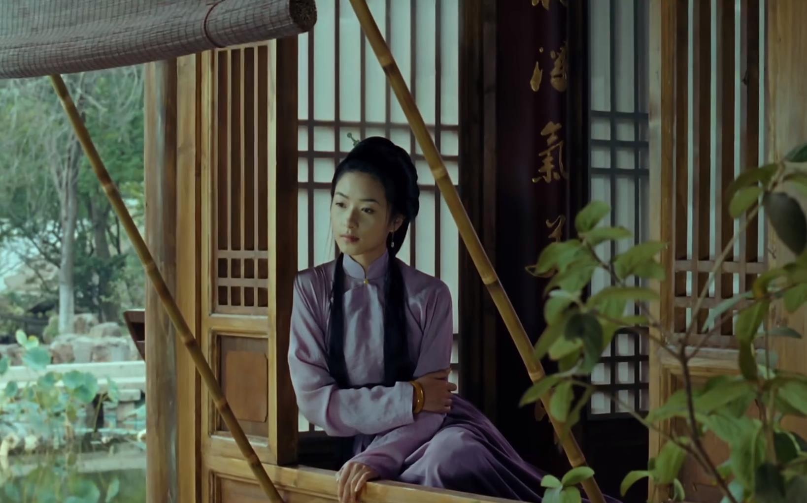 魂断秦淮电视剧剧照(同样演"花魁",把刘亦菲何晴万茜等人放在一起