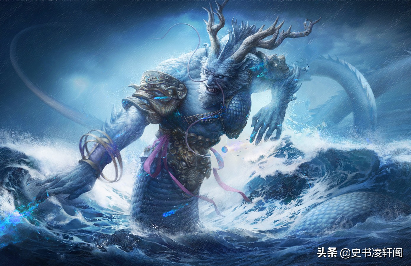 网络十大神神兽大全(上古神话中的七大妖龙,其中一条有盘古血脉,有