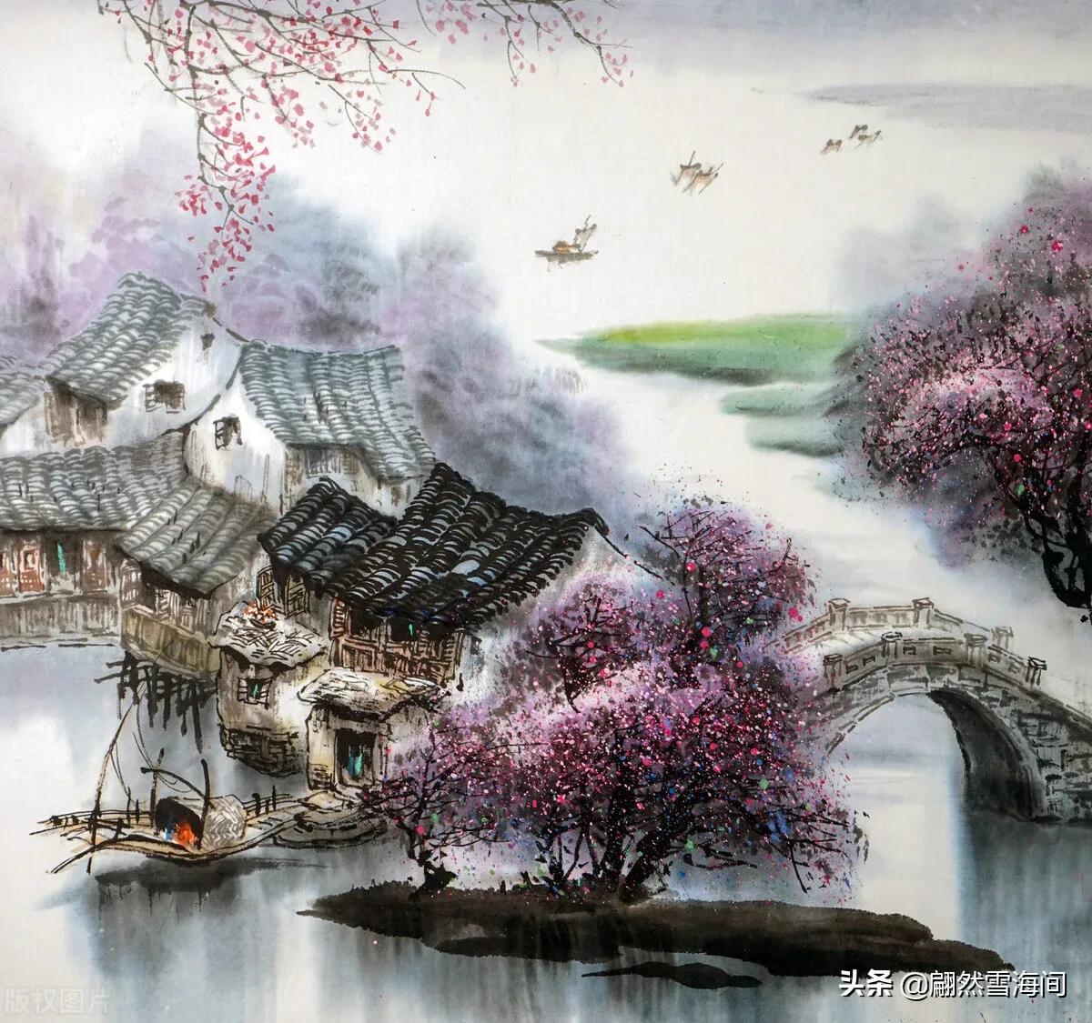 10首最美山水田园诗,乡间小路,花香怡人,读后让人沦陷