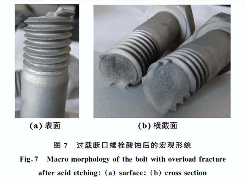 分享：某挖掘机高强螺栓断裂原因分析