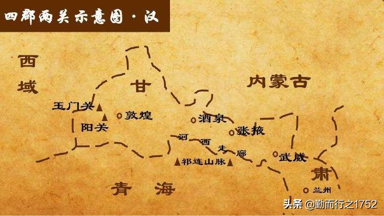 从地理角度看历史：河西四郡为什么在历史上威名赫赫