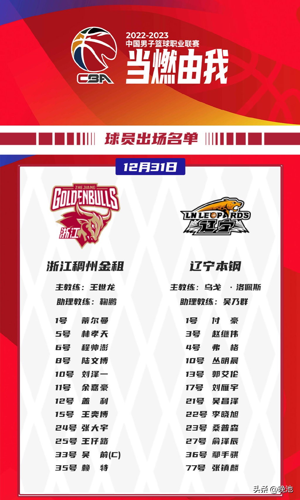 哪個臺可以直播cba（CCTV5等4大平臺直播遼籃PK浙江男籃，大名單發布，郭艾倫帶傷出戰）
