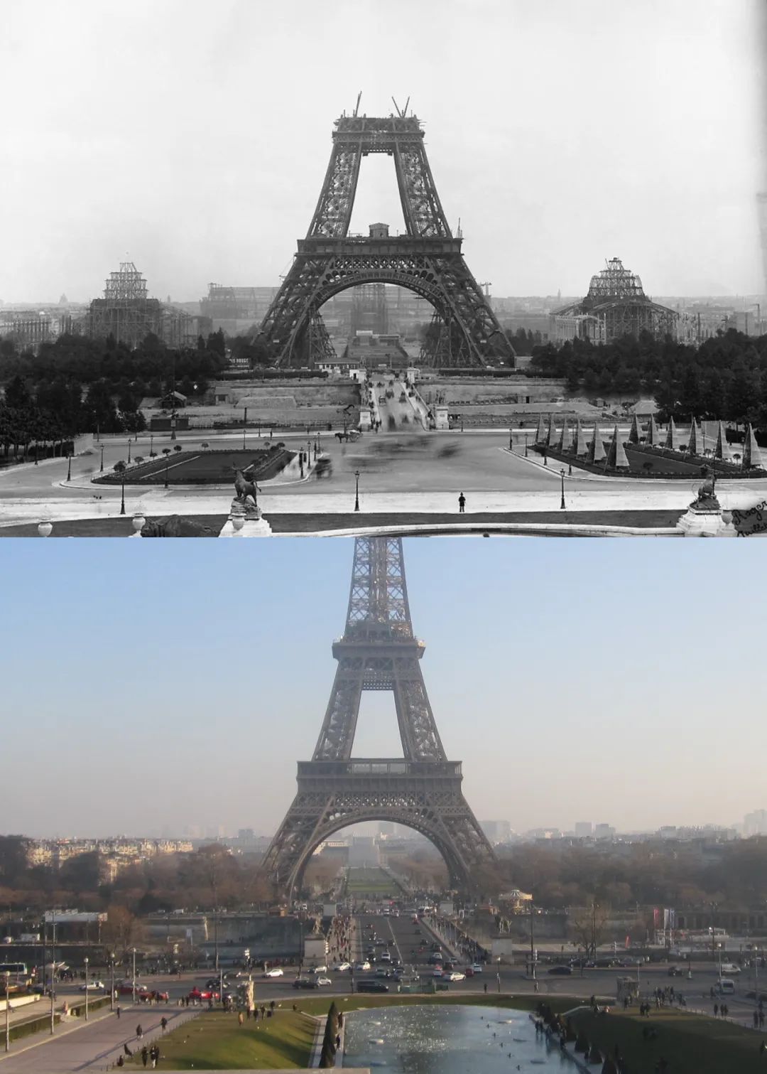 35张震撼对比照！世界著名景点100年前是什么样？