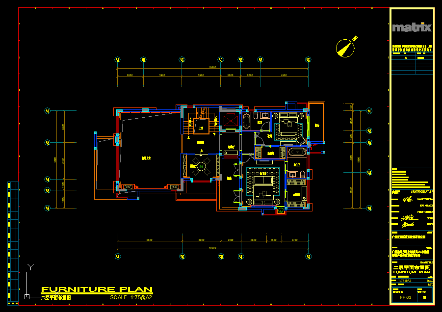 「室内设计」广州·星河600m²现代风格独栋别墅丨效果图+CAD施工图