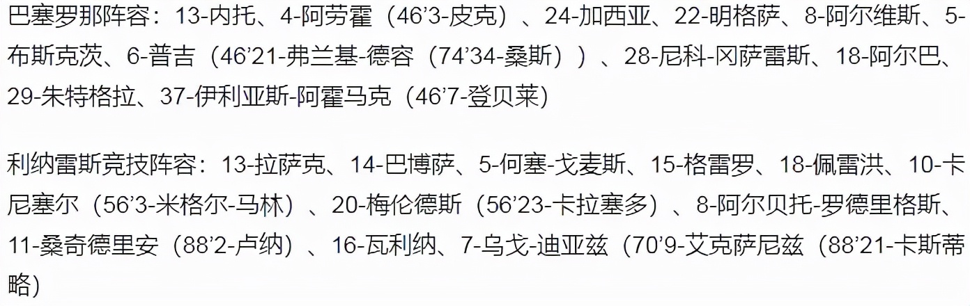 国王杯巴萨(国王杯-巴萨2-1逆转第三级别球队 晋级16强 登贝莱赛季首球 中柱)