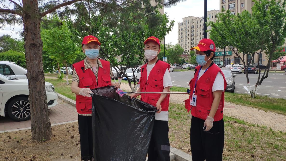 大庆市和谐家庭促进会：“学雷锋，创文明”主题党日志愿服务活动