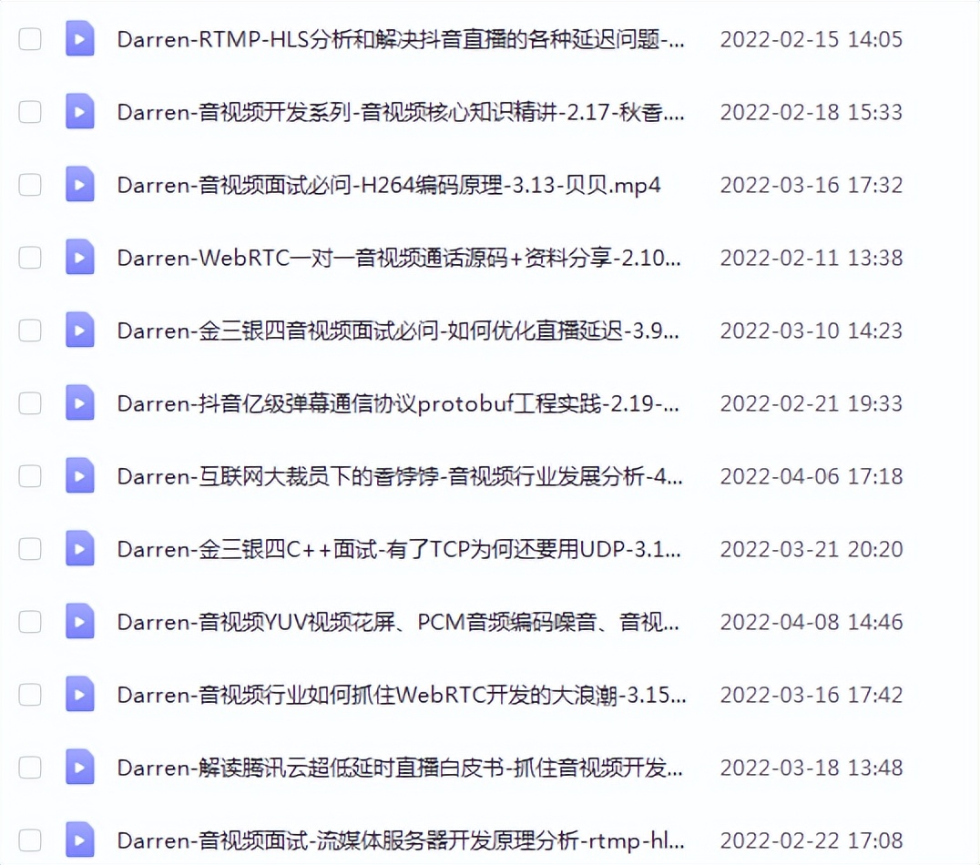 H264视频传输、编解码——RTSP协议