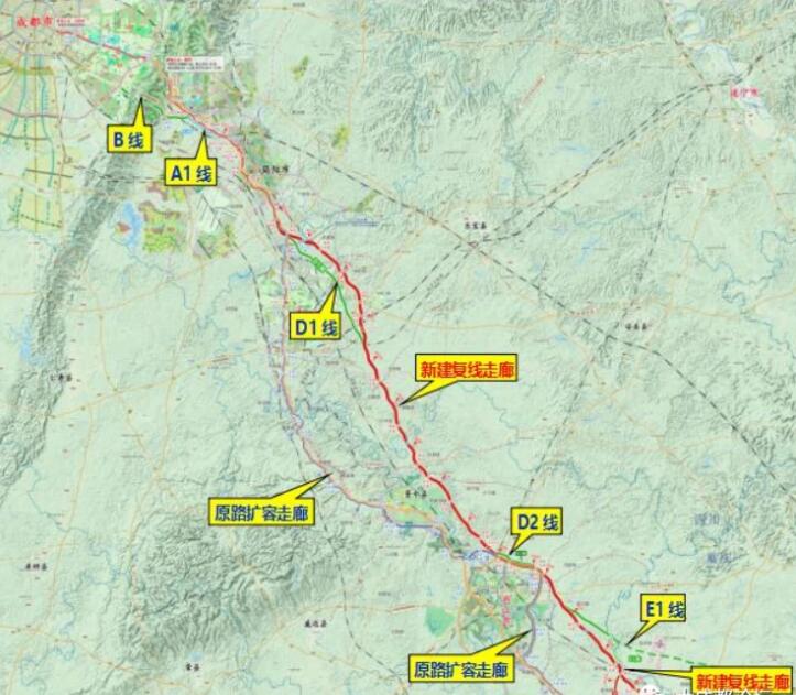 成渝高速扩容项目提出是非常早的,但一直没有开工建设,毕竟是一个大