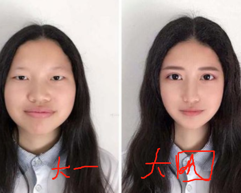 学生大学四年对比照片明显，差距堪比整容，转型成为男神女神
