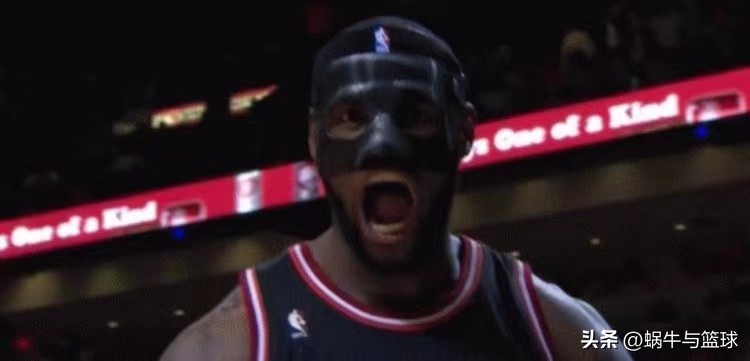 为什么nba带面具（詹姆斯戴黑色面具被禁止，为何布朗可以佩戴，难道是NBA双标？）