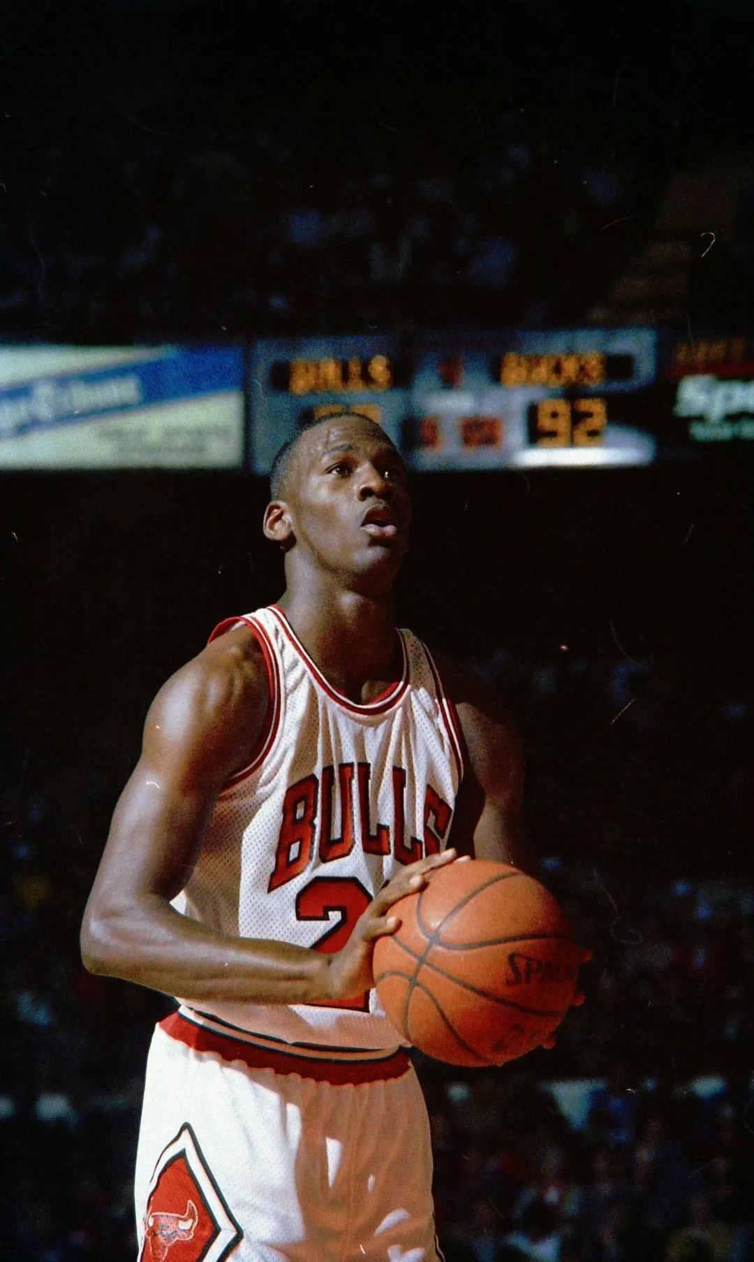 好看的篮球壁纸乔丹「球星壁纸第146期」nba老照片,1986年乔丹赛场照