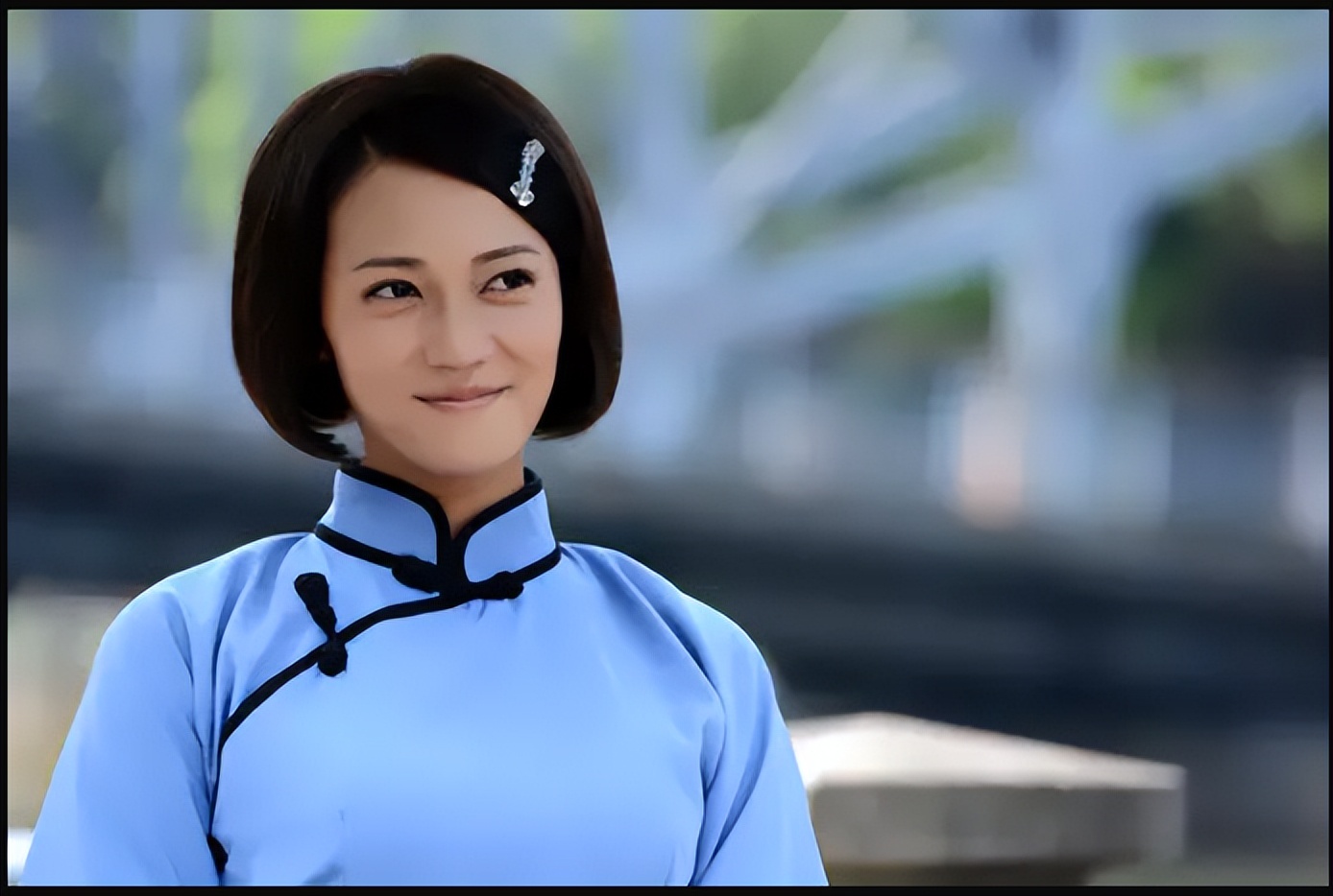 盘点女星的民国剧校服剧照——蓝衣黑裙篇（五）