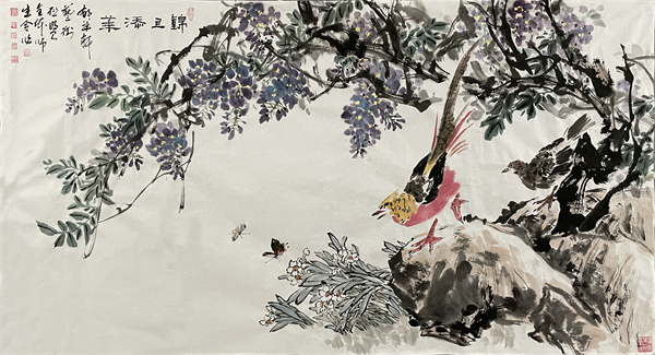 北京永萩书画艺术院“翰墨飘香迎新春”书画笔会在京举行