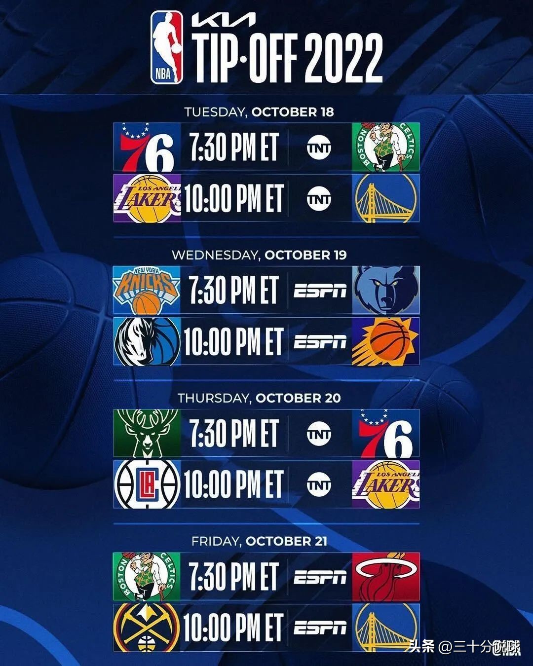 NBA新赛季赛程公布了，有什么值得关注的吗？