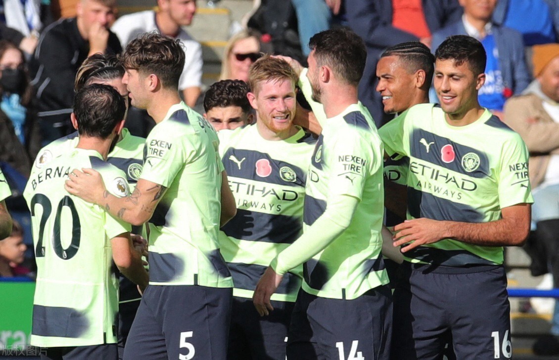 2021英超社区盾杯（英超-哈兰德伤缺 德布劳内无解任意球制胜 曼城1-0莱斯特城暂升榜首）-趣拿体育