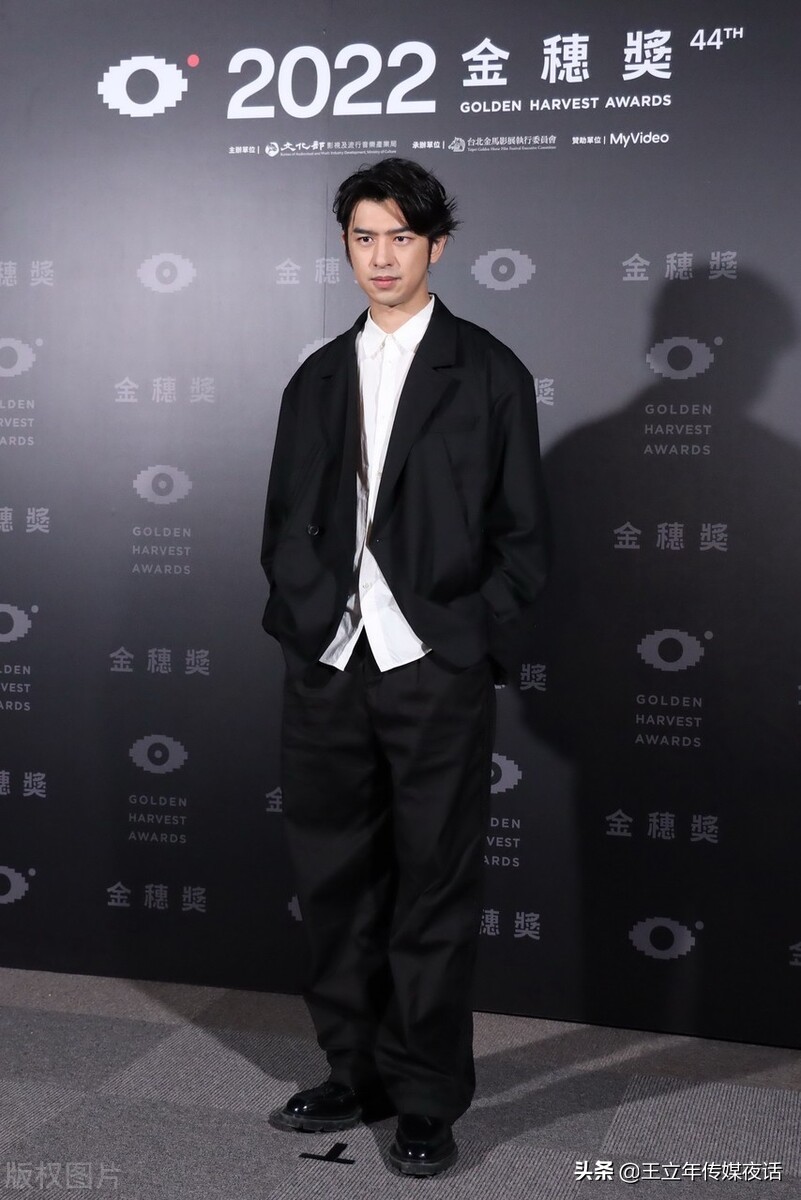 陈柏霖出席《正义的算法》特映会，拉风感满满