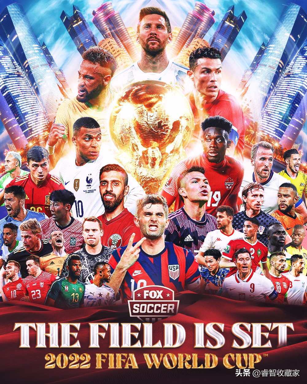 世界杯分组图示（「珍藏」2022卡塔尔世界杯32强完整赛程图）-华海博客