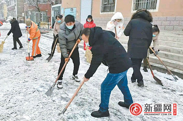 「新时代文明实践进行时」你我齐动手 迎春大扫除