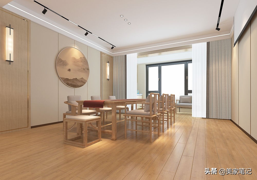 她家装修坚持“去客厅化”，全屋干净整洁，高级感溢出屏幕，好美