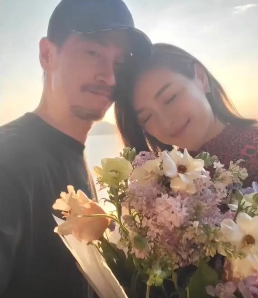 陈茵媺晒在家过情人节，仪式感满满，获“4位情人”送花备受宠溺