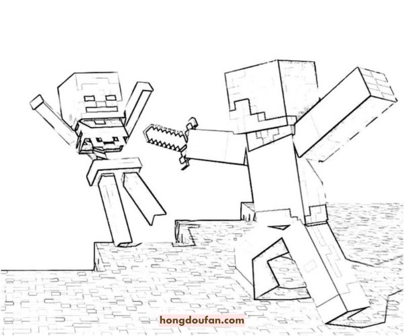 我的世界简笔画(我的世界简笔画 武器)-第2张图片-科灵网