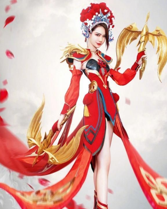 梦瑶cos王昭君杨超越cos露娜鹿晗cos李白林志玲cos大乔贾玲cos雅典娜