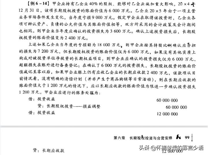 CPA《会计》教材例题（6-10章）