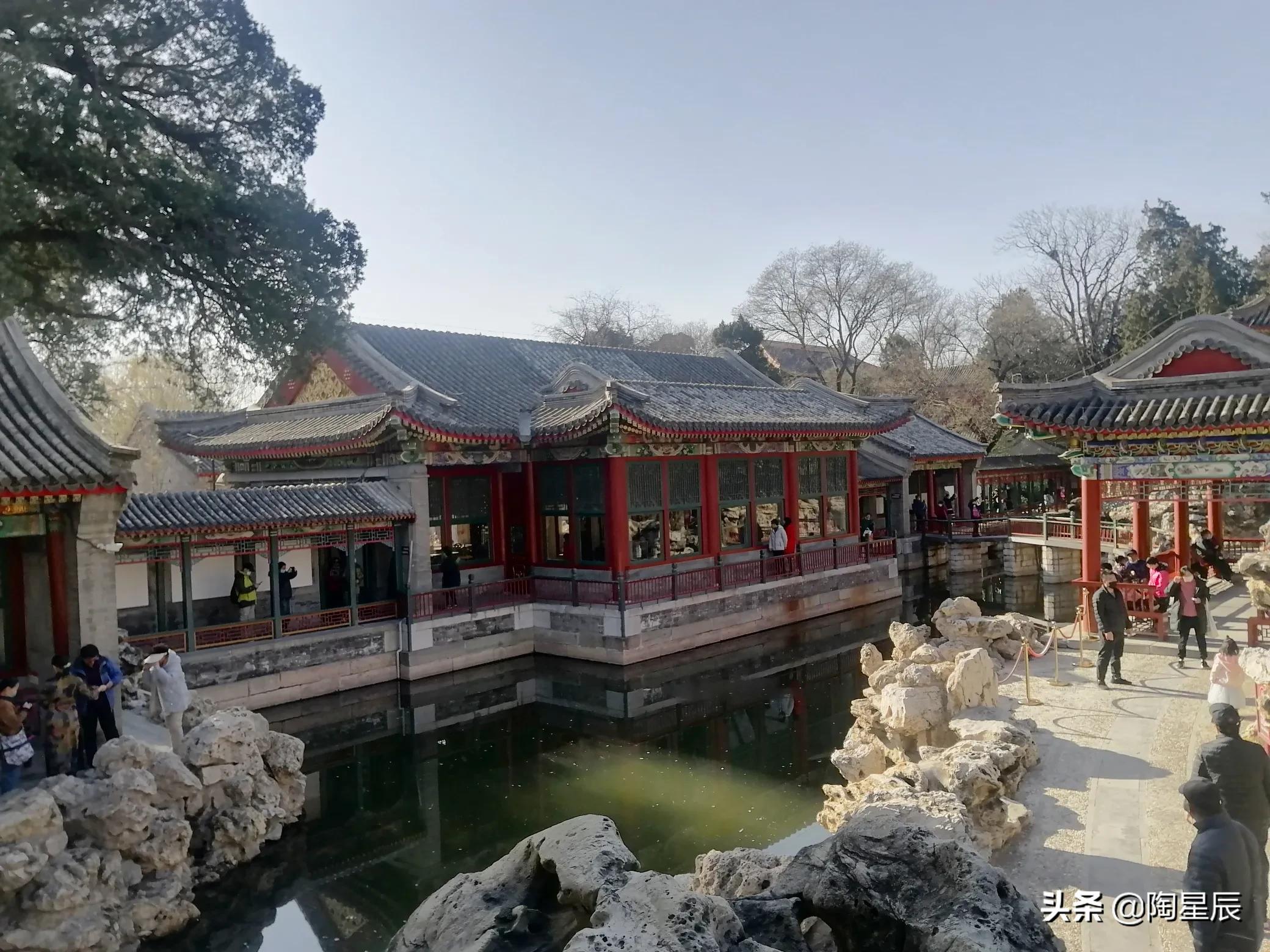 公交徒步游北京：北海公园北岸的景点