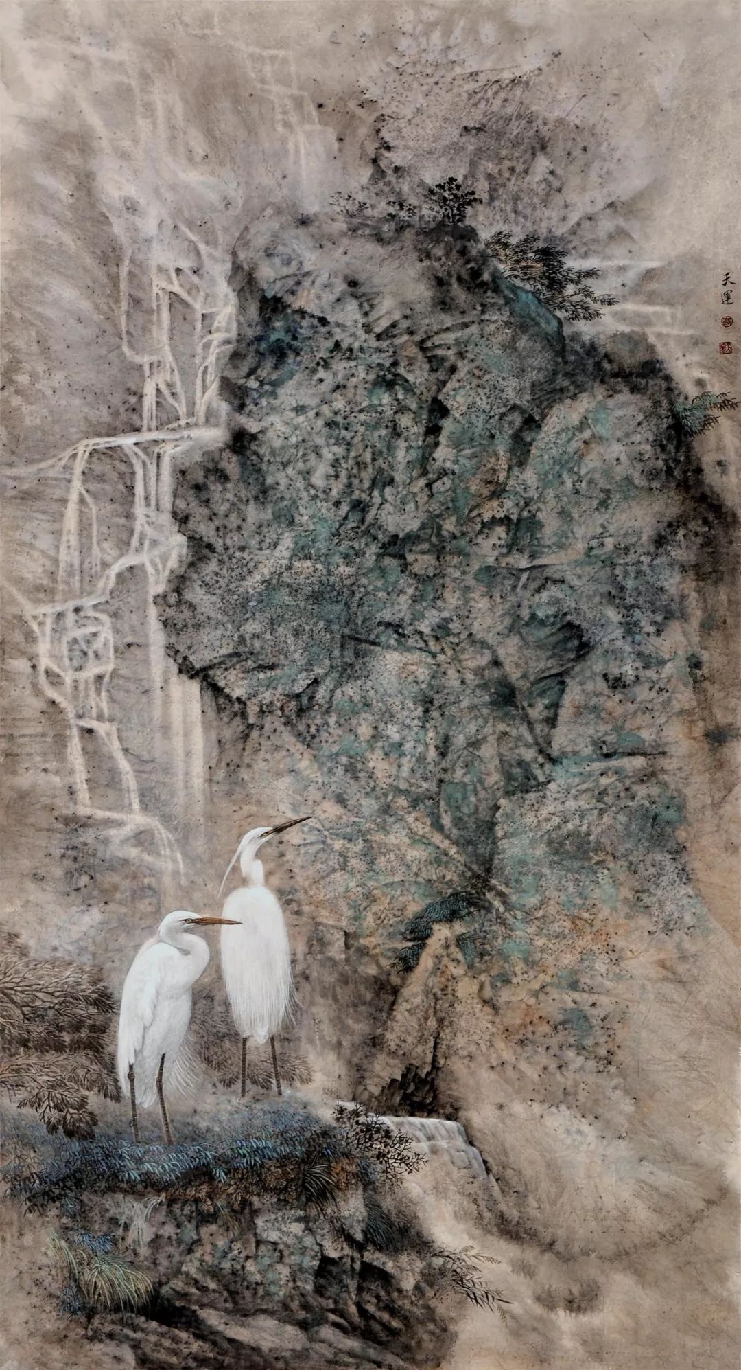 画家路天运山水画欣赏