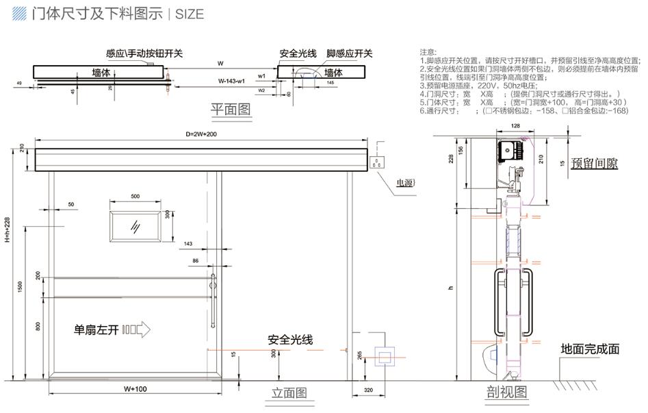 盼安醫(yī)用氣密門產(chǎn)品特點（附安裝圖）
