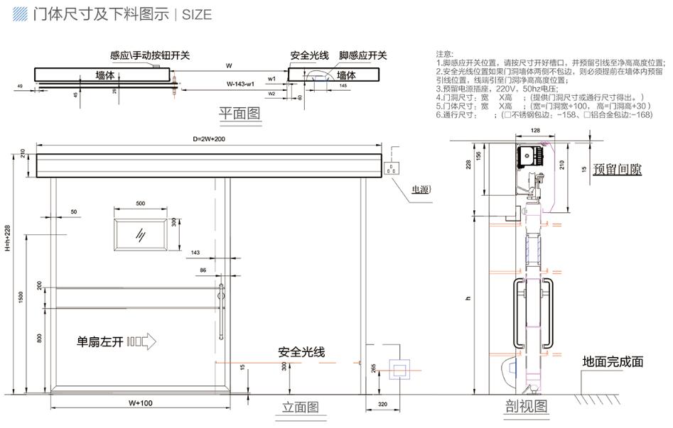 盼安医用气密门产品特点（附安装图）