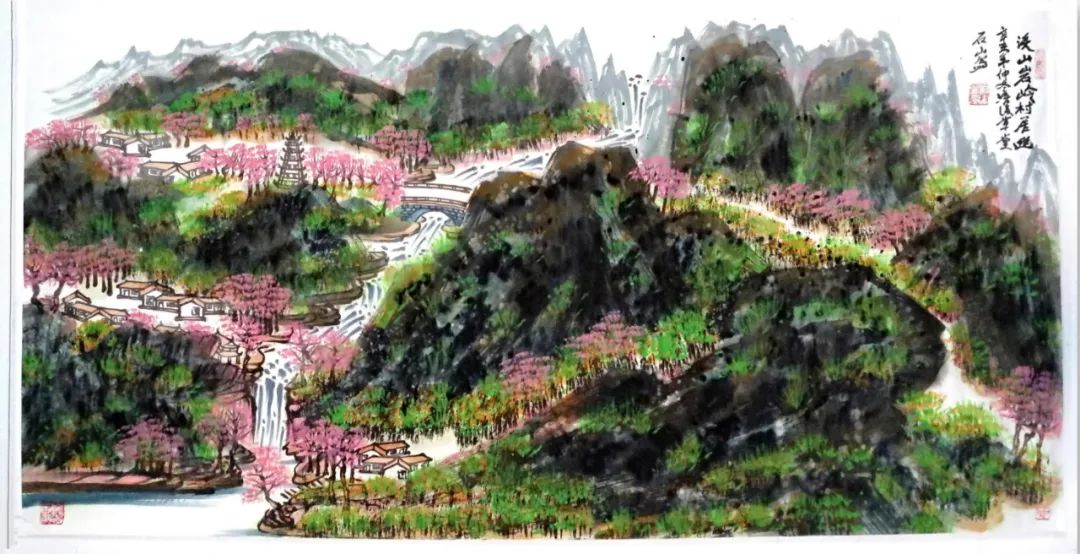 中国新时代国际艺术大家——谢石山