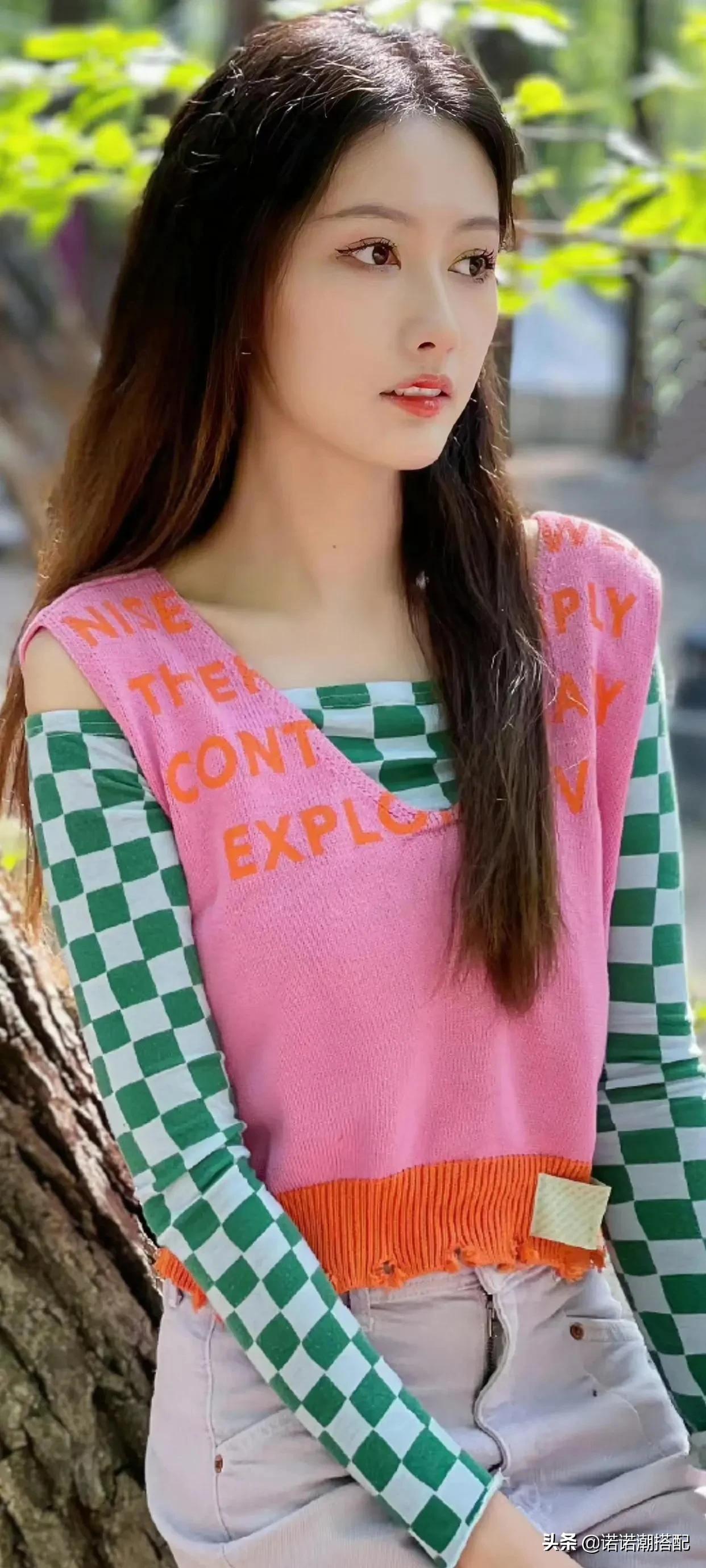 张子璇、张楚寒私服穿搭美拍，美得让人陶醉