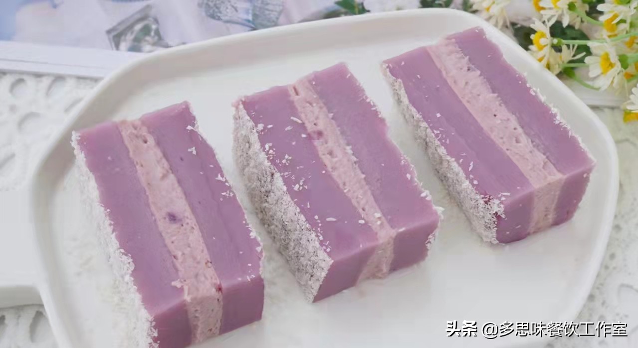 教你4种家庭版切糕的做法，软糯弹牙零添加，咬一口满嘴香