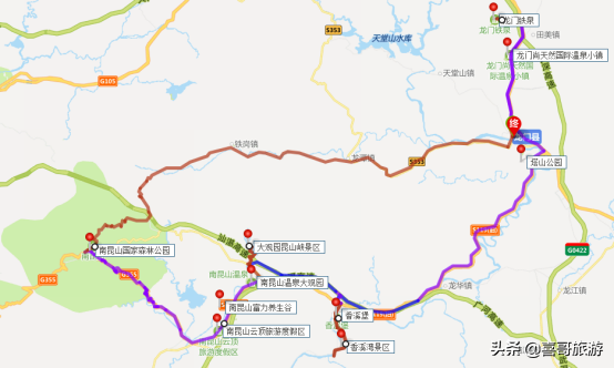 广东惠州市龙门县十大景区有哪些？自驾游如何安排行程？