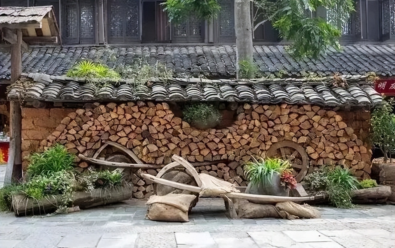 乡村创意景观墙设计