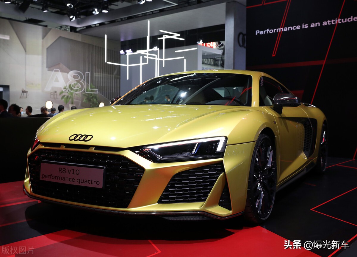 奥迪R8，2022款跑车，新车上市，价格、图片、车型、参数